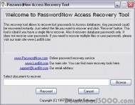 PasswordNow Access Recovery Tool screenshot